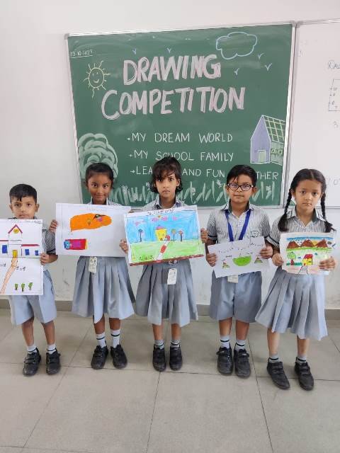 Har Ghar Tiranga: On-the-Spot Painting Competition - Salwan Public School